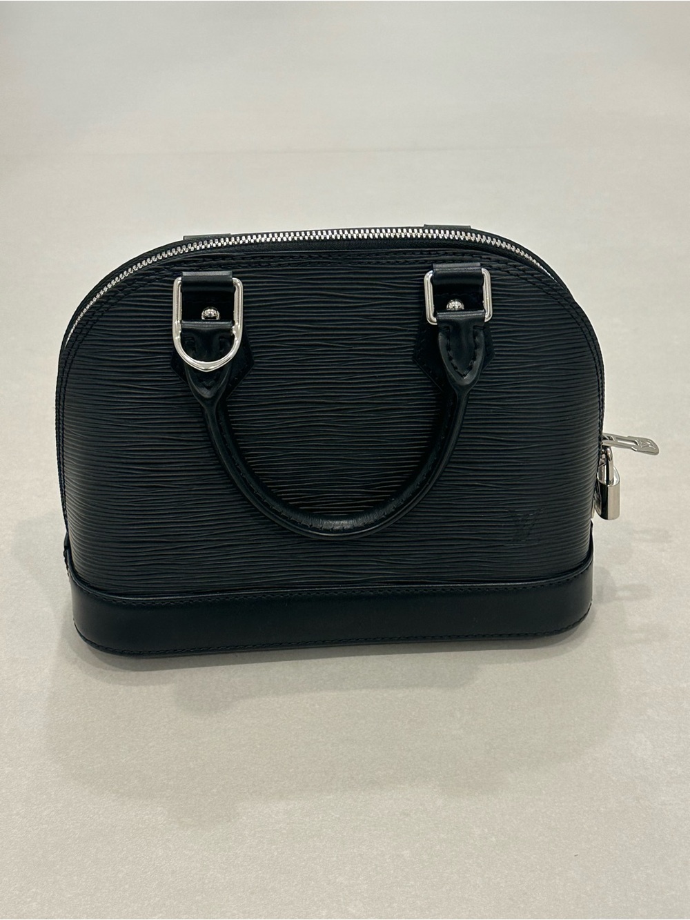 Louis Vuitton Black Epi Alma BB Crossbody Bag